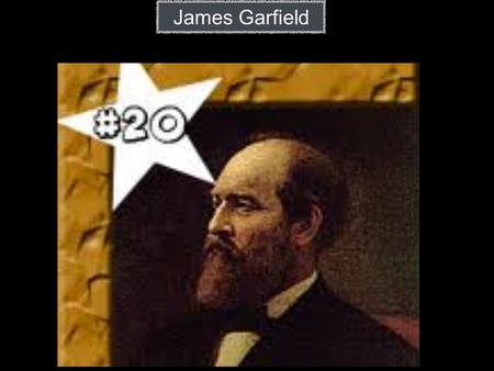 James Garfield. James Garfield was born on November 19 1831.