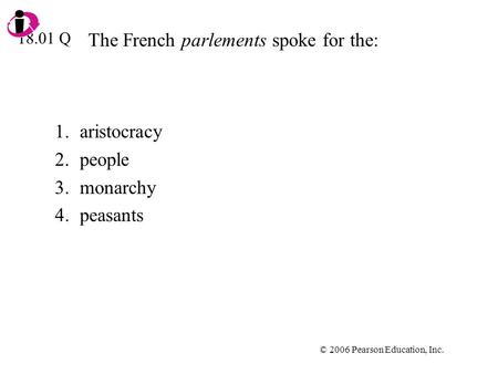 The French parlements spoke for the: