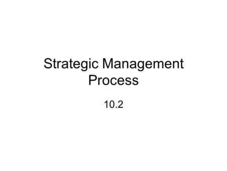 apple strategic management