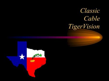 Classic Cable TigerVision. F.C.A. They Do –activities Learn –how to get along with others –the bible.