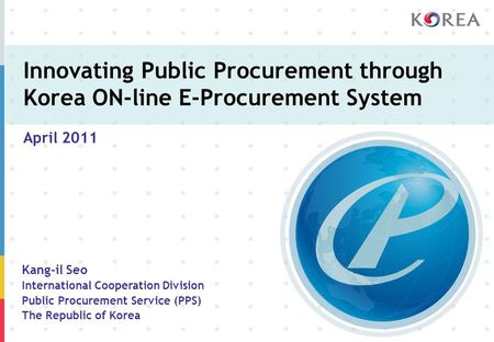 Innovating Public Procurement through