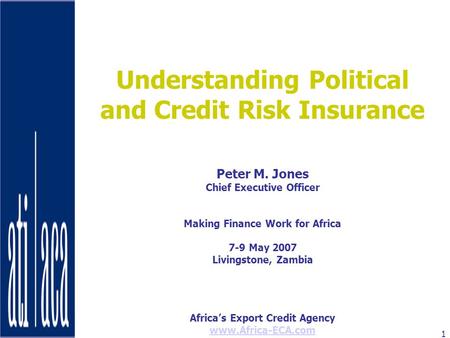Understanding Political and Credit Risk Insurance