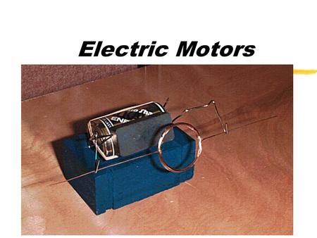 Electric Motors Electric Circuits zAn electric circuit is an electrical path that begins at a power source and ends up back at the power source. zThe.