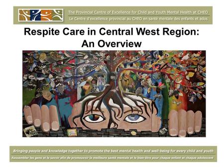Respite Care in Central West Region: An Overview.