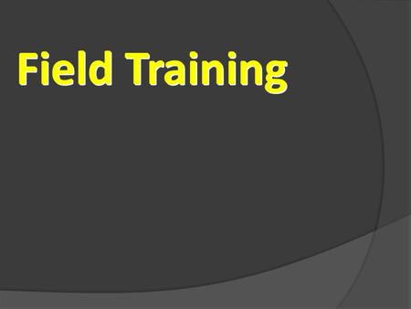 Field Training. Fundamentals Of Field Training Identify their Goals & Dreams Hot buttons Establish their Time Commitment Build & qualify their Prospect.