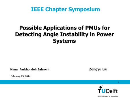 IEEE Chapter Symposium