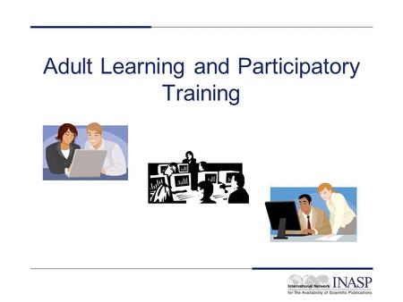 Adult Learning and Participatory Training