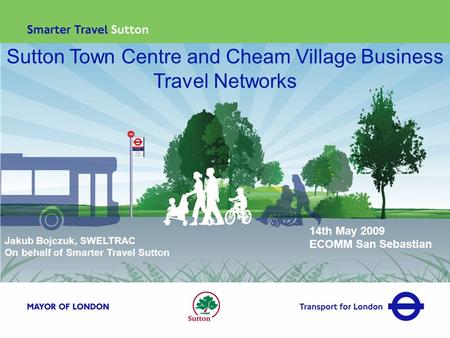 Sutton Town Centre and Cheam Village Business Travel Networks