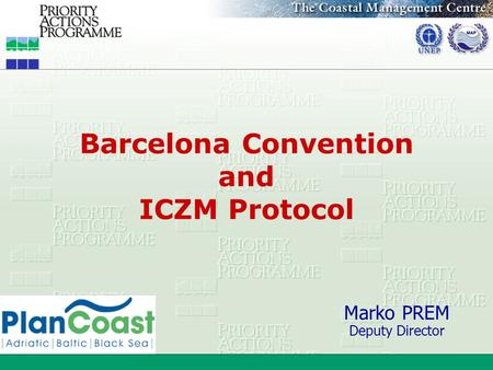 Barcelona Convention and ICZM Protocol