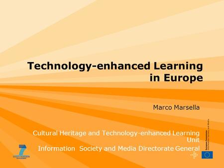 Technology-enhanced Learning in Europe