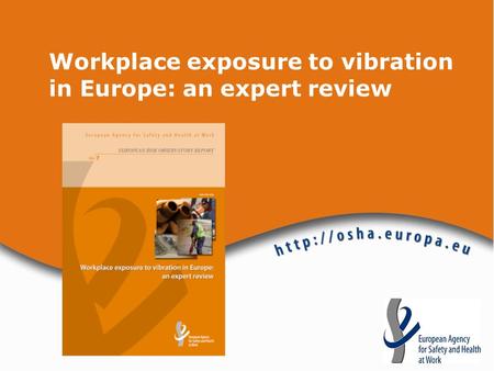 Workplace exposure to vibration in Europe: an expert review.