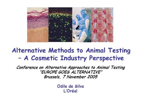Conference on Alternative Approaches to Animal Testing
