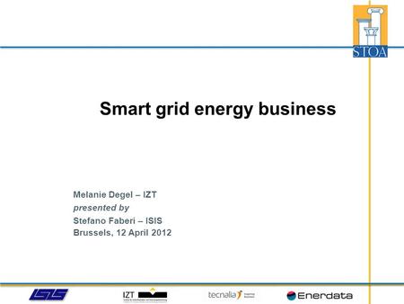Smart grid energy business