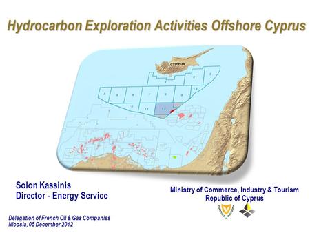 Hydrocarbon Exploration Activities Offshore Cyprus