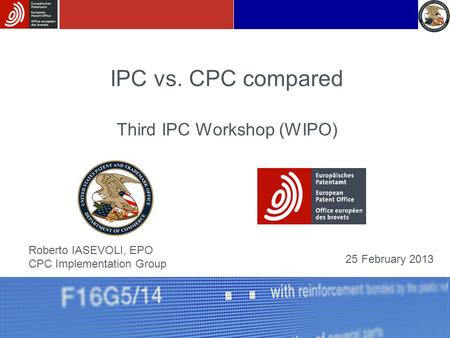 Third IPC Workshop (WIPO)