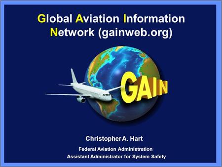 Global Aviation Information Network (gainweb.org)