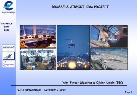BRUSSELS AIRPORT CDM PROJECT