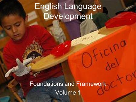 English Language Development