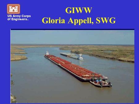 GIWW Gloria Appell, SWG. St. Marks, FL to Brownsville, TX.