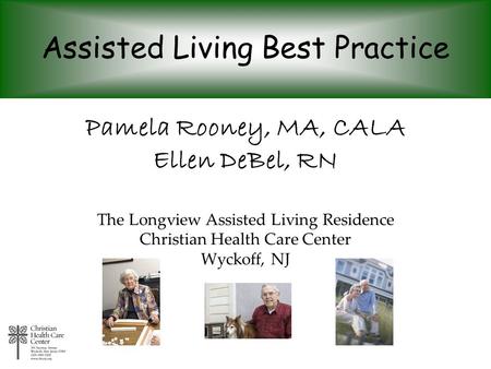 Assisted Living Best Practice