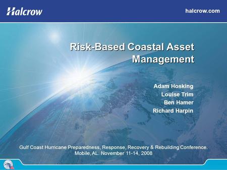 Risk-Based Coastal Asset Management