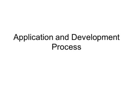 Application and Development Process. Getting Ready Technical assistance is available from the Multi-family Production Unit Contact David Danenfelzer 512-475-3865.