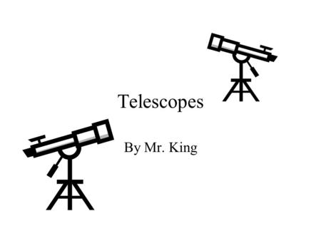 Telescopes By Mr. King. Tube Stand Tube Stand eyepiece.