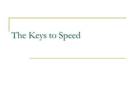 The Keys to Speed. File Extensions Definition A tag of three or four letters, preceded by a period, which identifies a data file's format or the application.