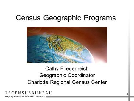 Census Geographic Programs