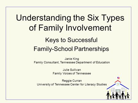Understanding the Six Types of Family Involvement