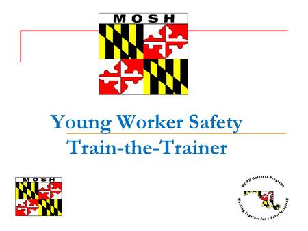 Young Worker Safety Train-the-Trainer. Objectives Introductions Your Views on the Young Worker The Young Worker Safety Resource Center: Understanding.