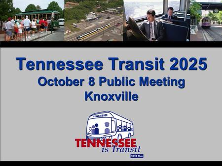 Tennessee Transit 2025 October 8 Public Meeting Knoxville.