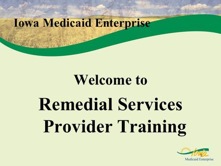 Iowa Medicaid Enterprise