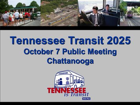 Tennessee Transit 2025 October 7 Public Meeting Chattanooga.
