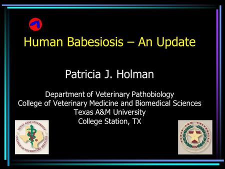 Human Babesiosis – An Update Patricia J