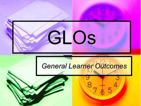 General Learner Outcomes