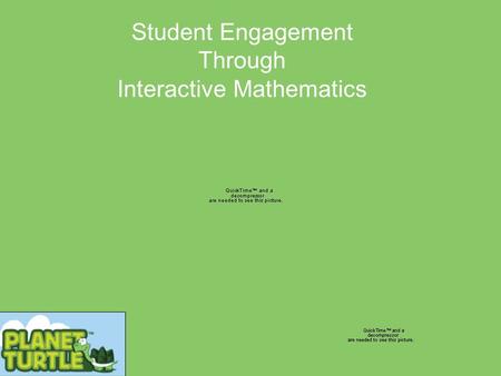 Student Engagement Through Interactive Mathematics.
