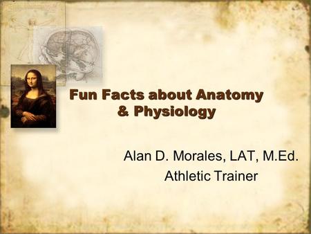 Fun Facts about Anatomy & Physiology