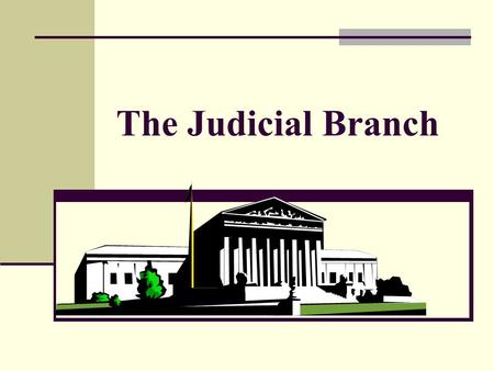 The Judicial Branch. Origins of the Supreme Court Constitutional Origin. Article III, §1, of the Constitution provides that [t]he judi-cial Power of the.