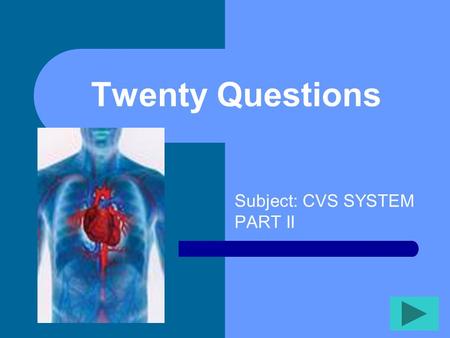 Subject: CVS SYSTEM PART II