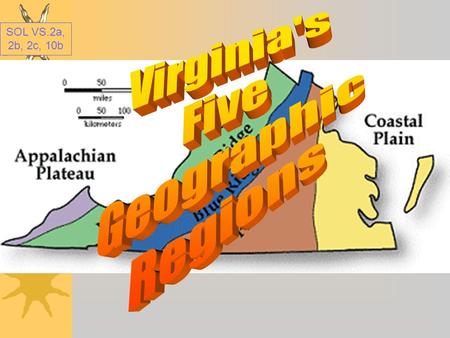 Virginia's Five Geographic Regions.