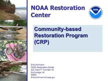 NOAA Restoration Center