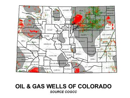 OIL & GAS WELLS OF COLORADO SOURCE COGCC