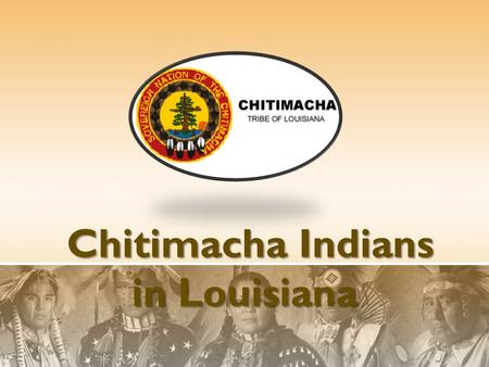 Chitimacha Indians in Louisiana