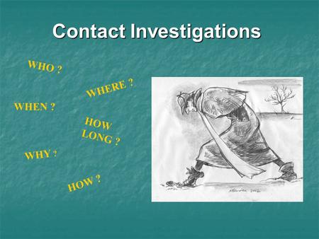 Contact Investigations