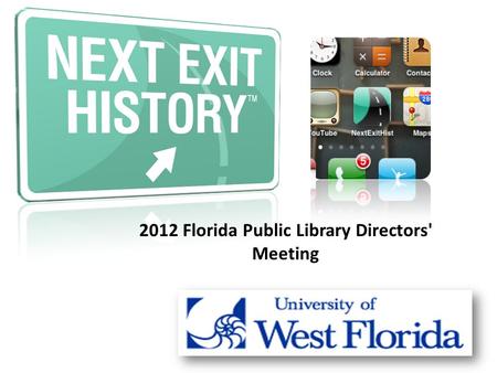 2012 Florida Public Library Directors' Meeting.