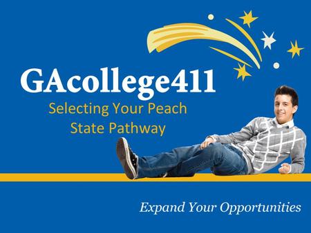 Selecting Your Peach State Pathway. Under the CAREER PLANNING tab, HIGH SCHOOL PLANNING tab, and the COLLEGE PLANNING, you will find information about.
