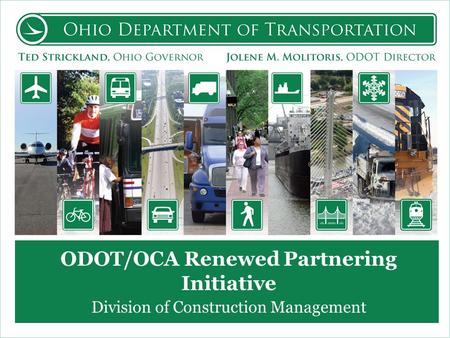 ODOT/OCA Renewed Partnering Initiative