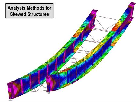Analysis Methods for Skewed Structures