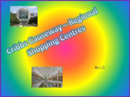 By L.C.. A regional shopping centre provides different shopping services for example clothes shops, cinema and restaurants. They can provide more services.